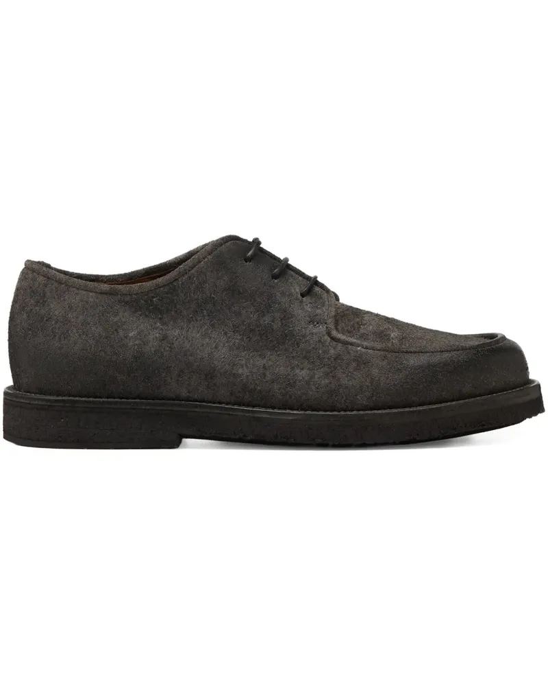 Marsèll Derby-Schuhe aus Wildleder - Schwarz Schwarz