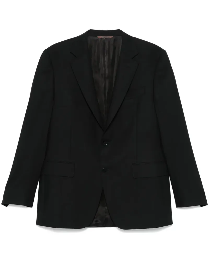Canali Klassisches Sakko - Schwarz Schwarz