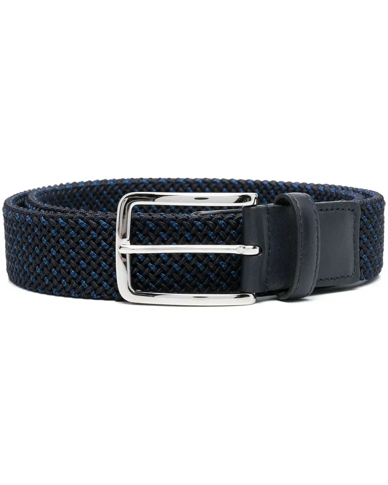 Hogan Gewebter Gürtel - Blau Blau
