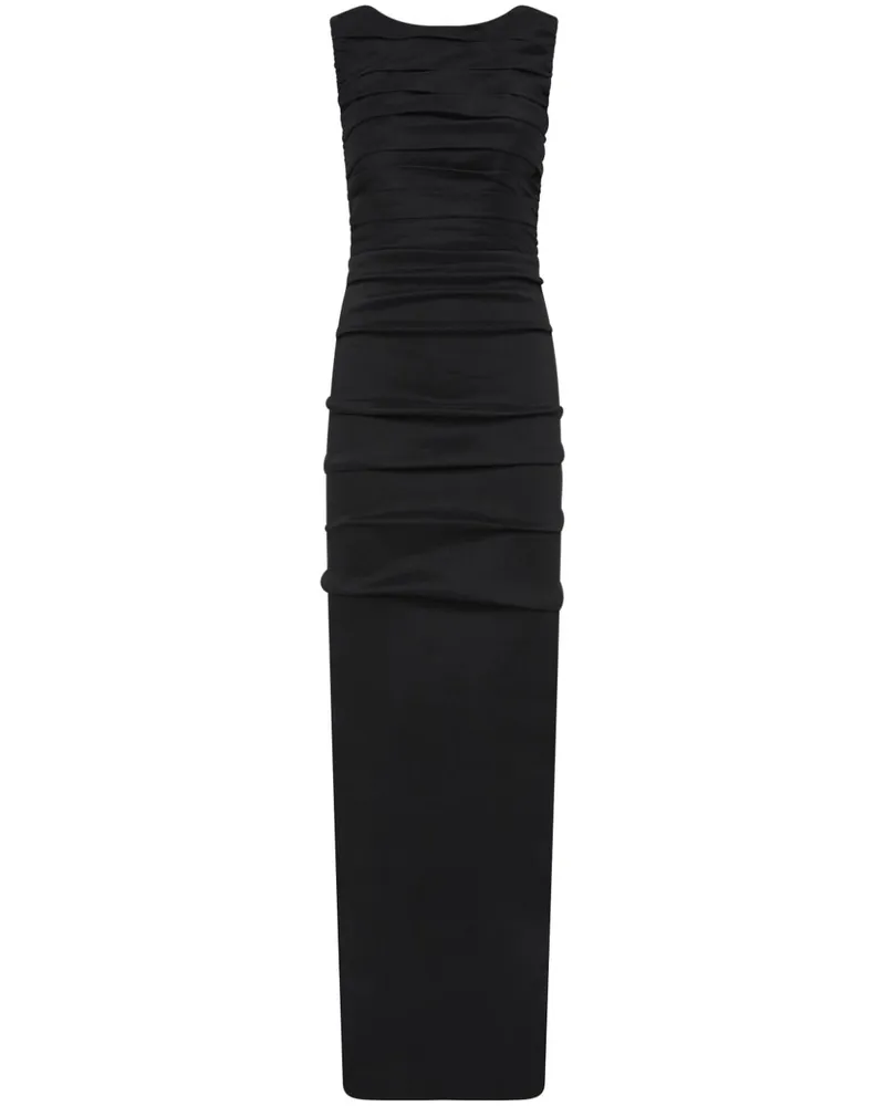 Rachel Gilbert Adela Maxikleid - Schwarz Schwarz