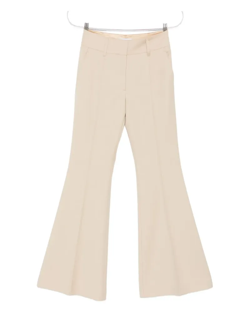 Gabriela Hearst Ausgestellte Hose mit Falten - Nude Nude