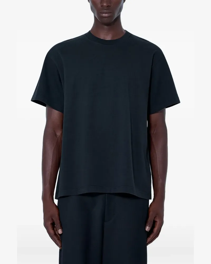 Prada T-Shirt mit Logo - Schwarz Schwarz
