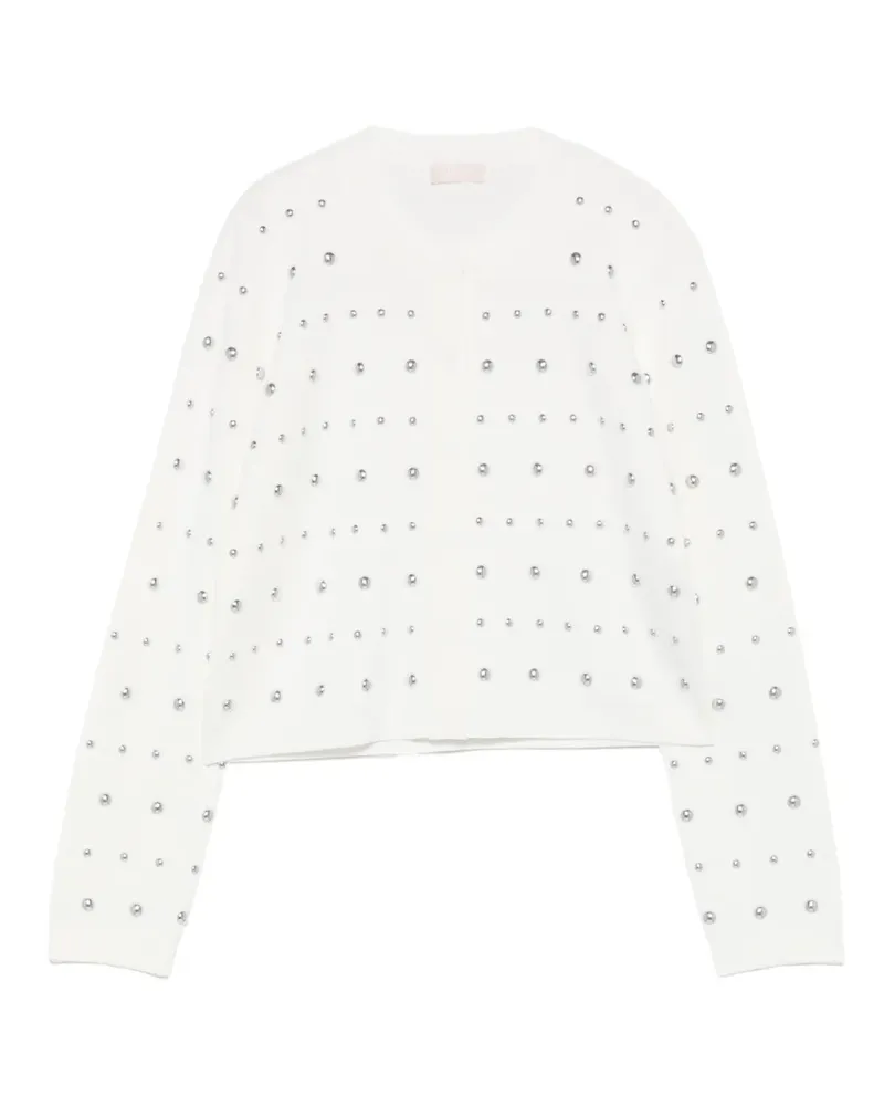 Liu Jo studded cardigan - Weiß Weiß