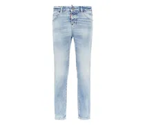 Jeans mit Logo-Detail - Blau