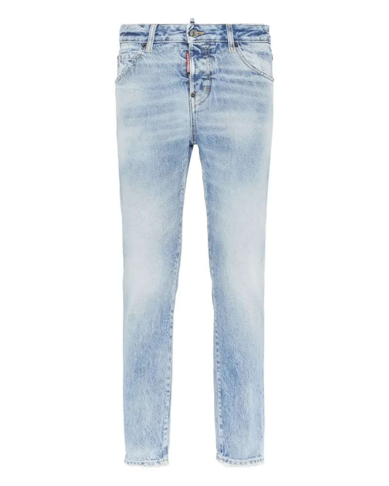 Dsquared2 Jeans mit Logo-Detail - Blau Blau