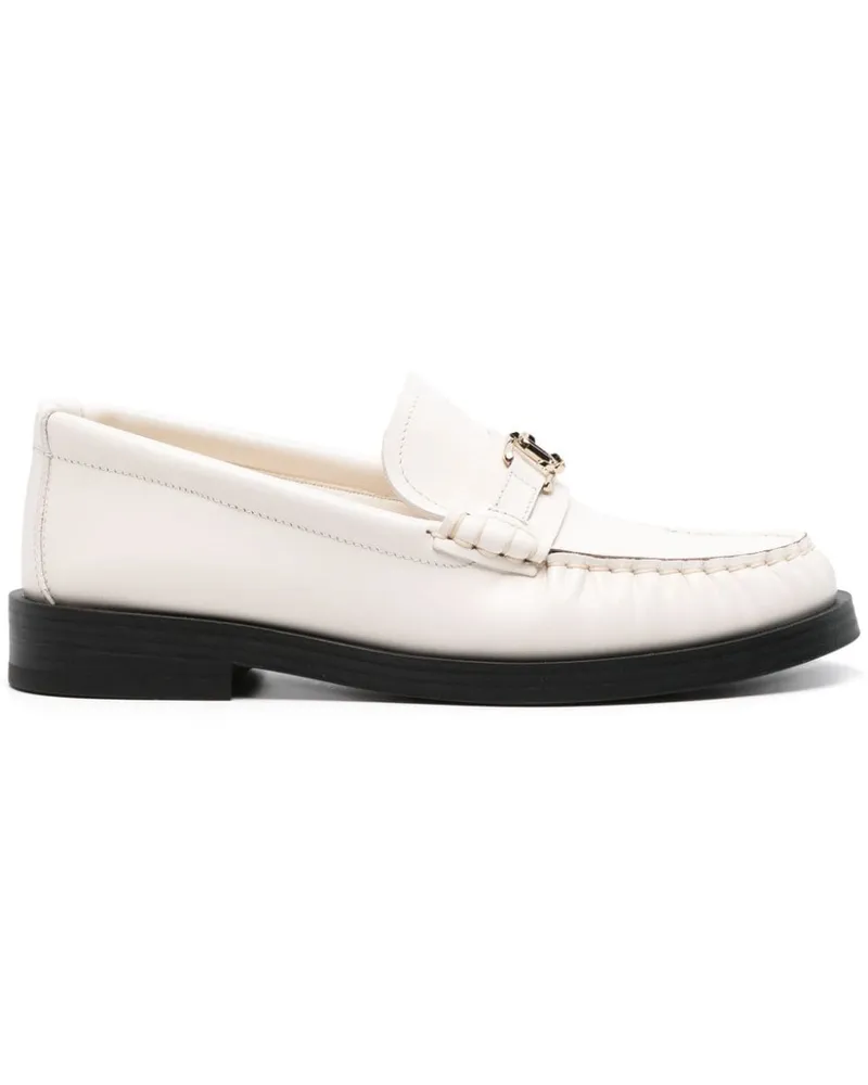 Jimmy Choo Addie Loafer - Weiß Weiß