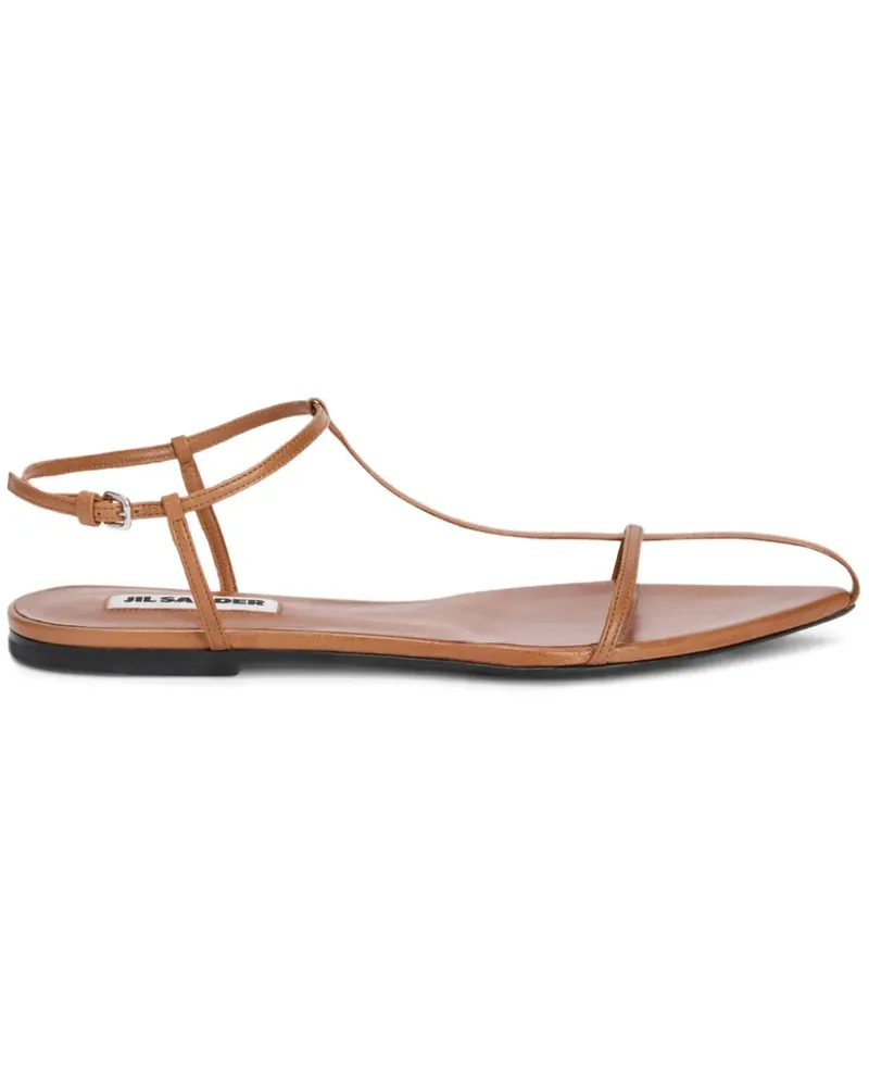 Jil Sander Cage Sandalen - Braun Braun