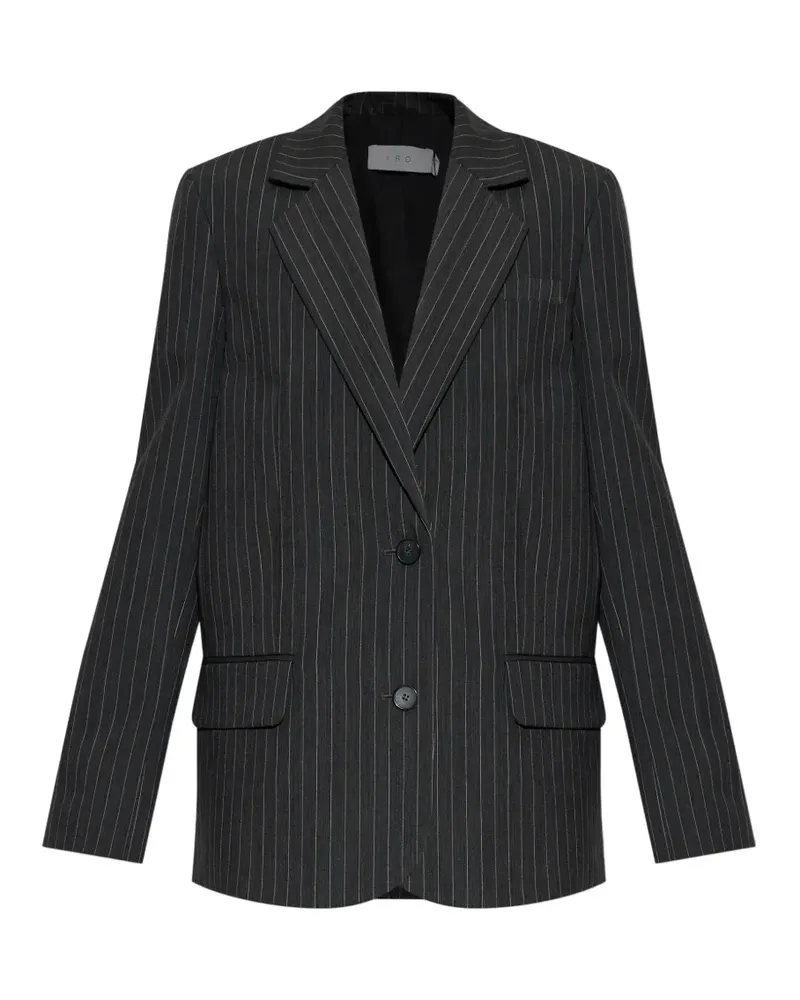 IRO pinstripe-pattern blazer - Grau Grau