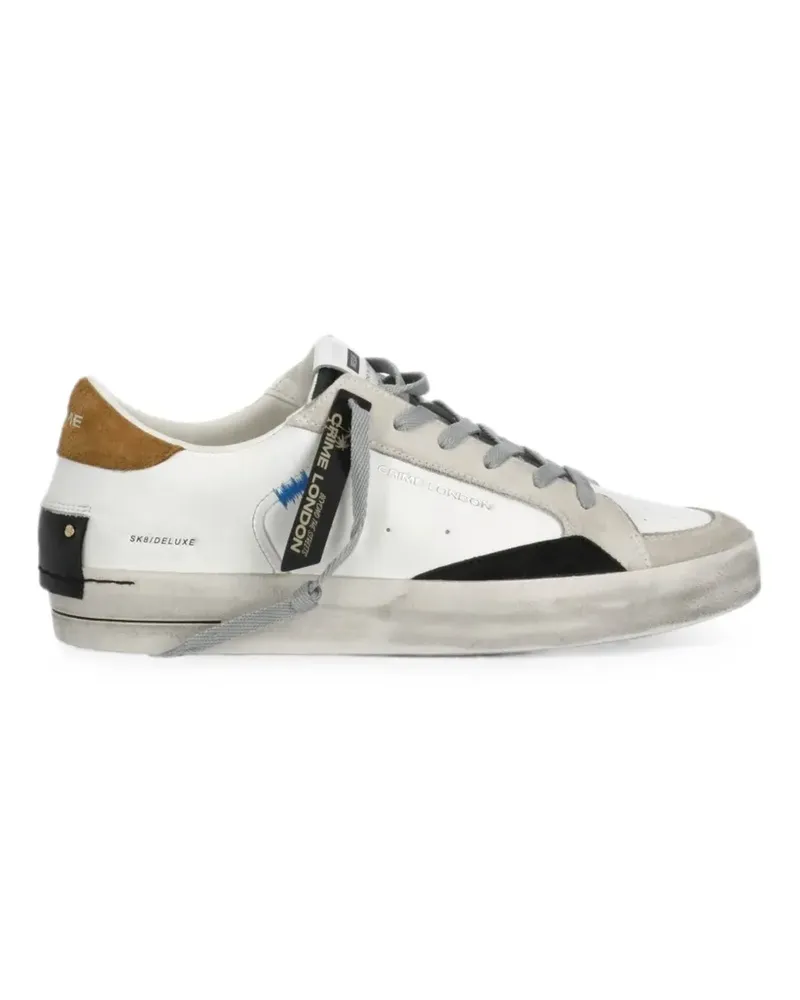 Crime Sk8 Deluxe panelled sneakers - Weiß Weiß
