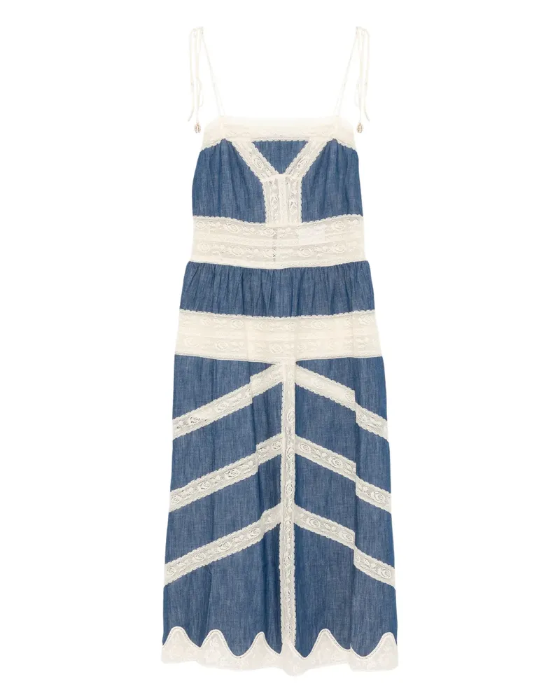Zimmermann Awaken Kleid - Blau Blau