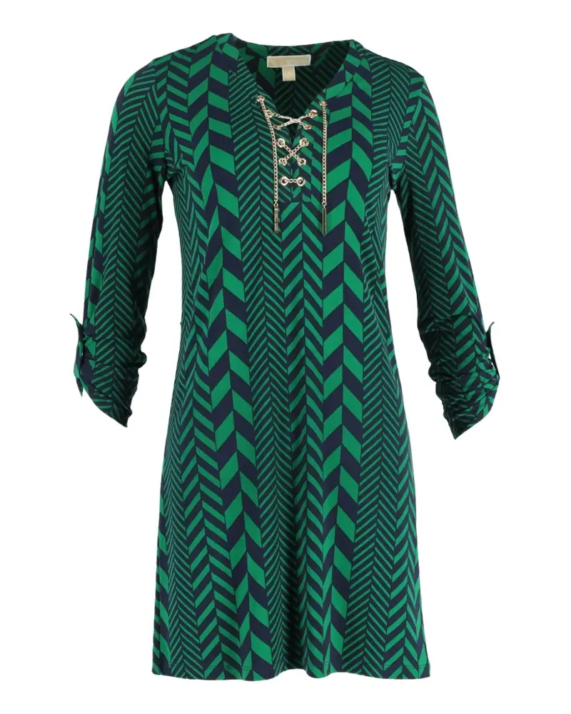 Michael Kors chain-detail dress - Grün Grün