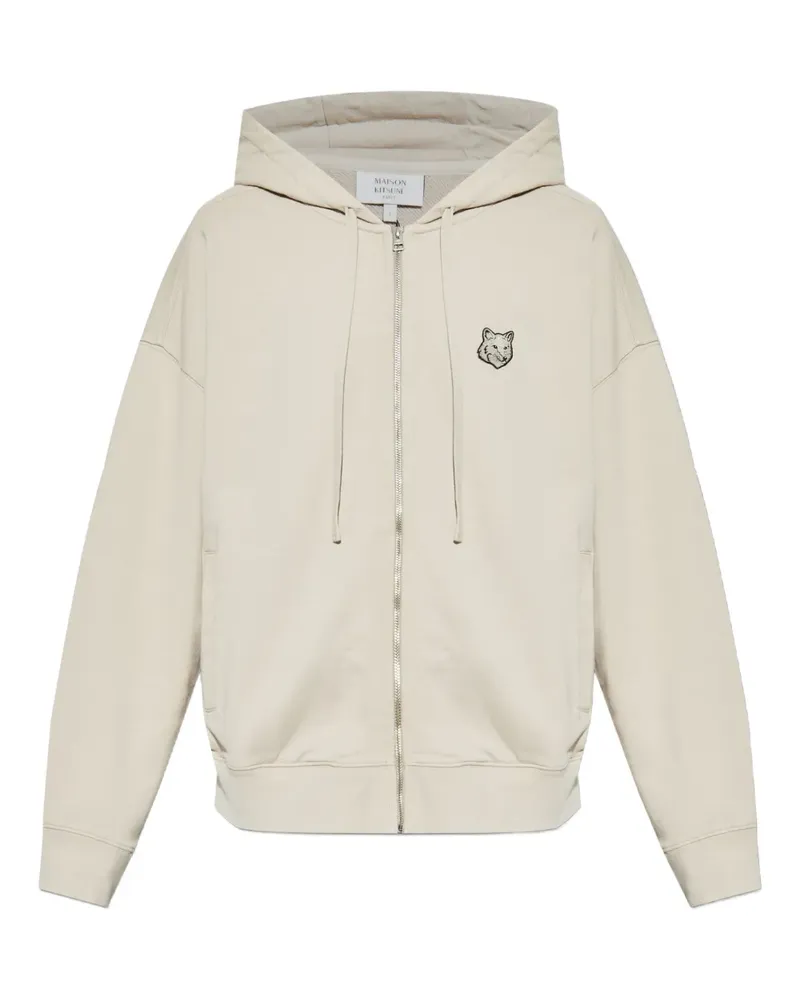 Kitsuné Kapuzenjacke mit Logo - Nude Nude