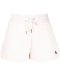 Moose Knuckles Gesteppte Shorts aus recyceltem Nylon Rosa