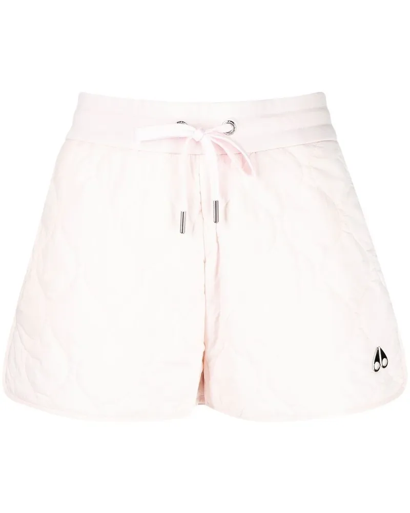 Moose Knuckles Gesteppte Shorts aus recyceltem Nylon - Rosa Rosa