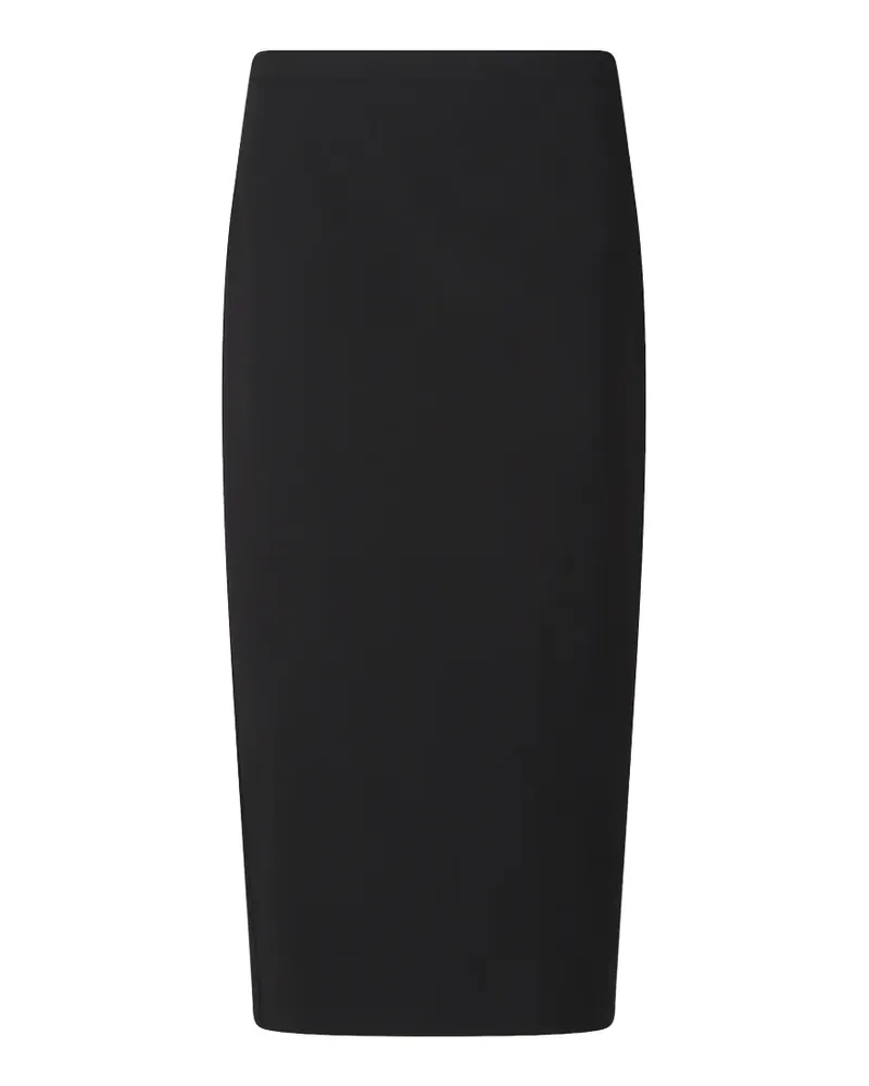 Max Mara rear-slit skirt - Schwarz Schwarz