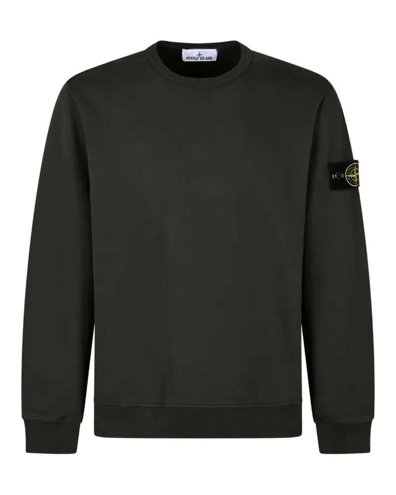 Stone Island logo-patch sweater - Grau Grau