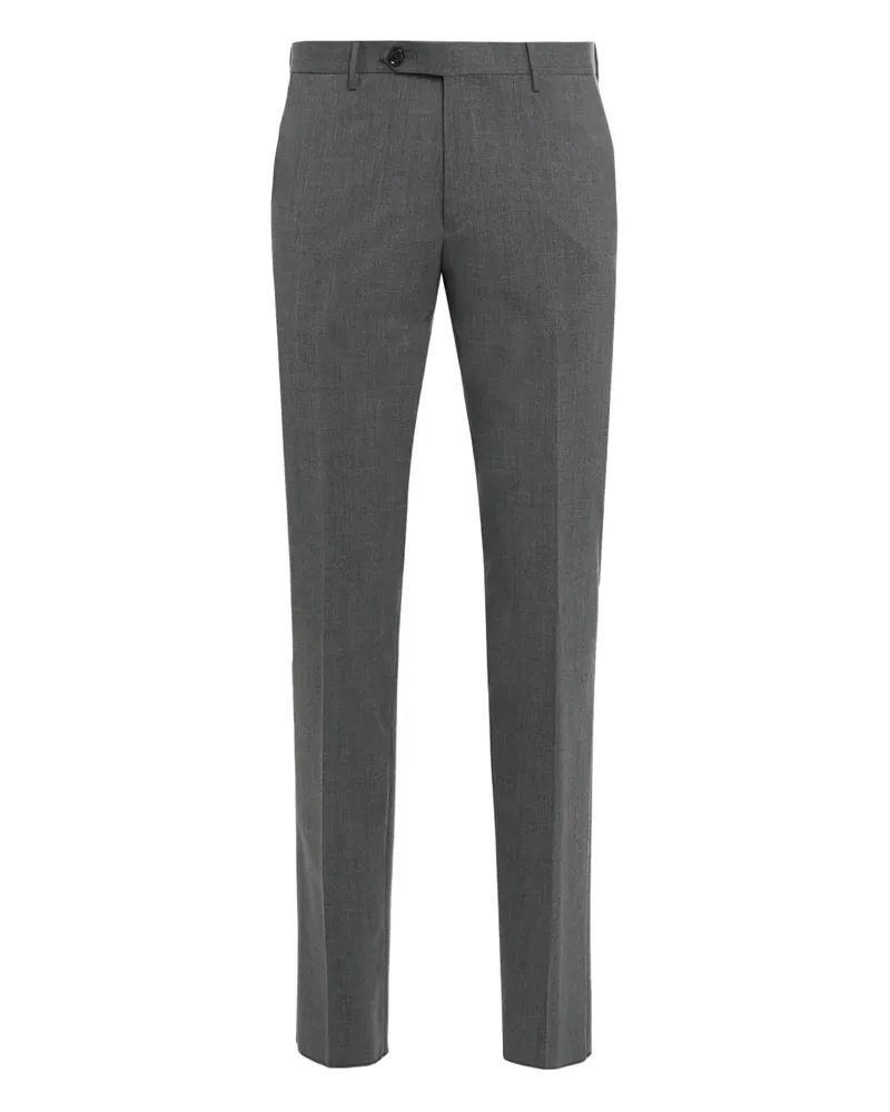 MOORER Aviano-FLA tailored trousers - Grau Grau
