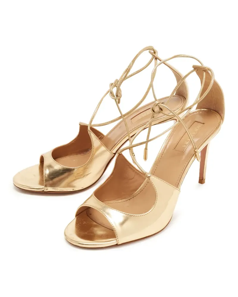 Aquazzura Sofia Sandalen - Gold Gold