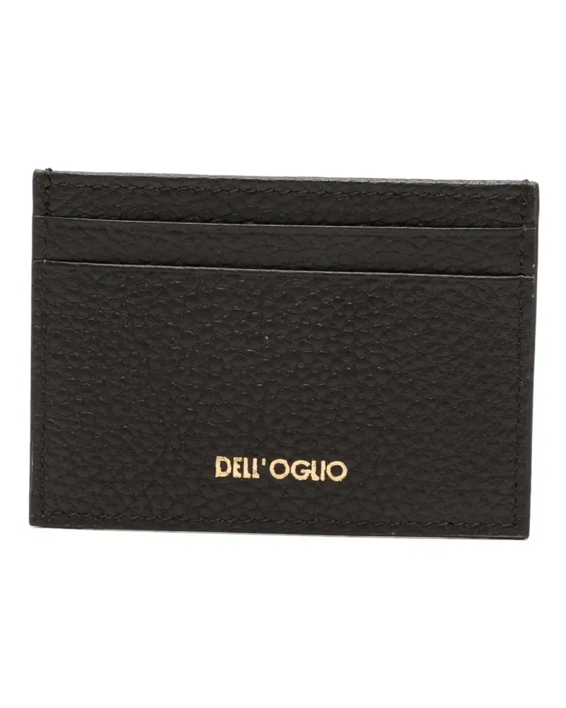 Dell'oglio logo-print cardholder - Braun Braun