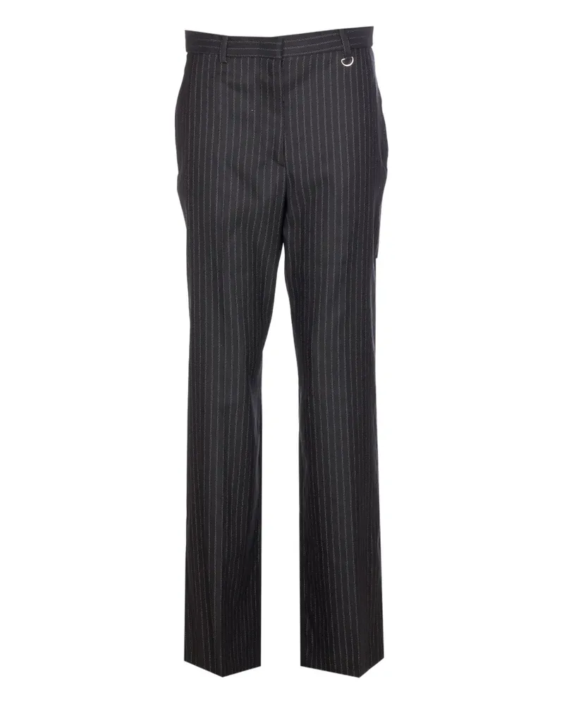Isabel Marant Hose mit Nadelstreifen - Schwarz Schwarz
