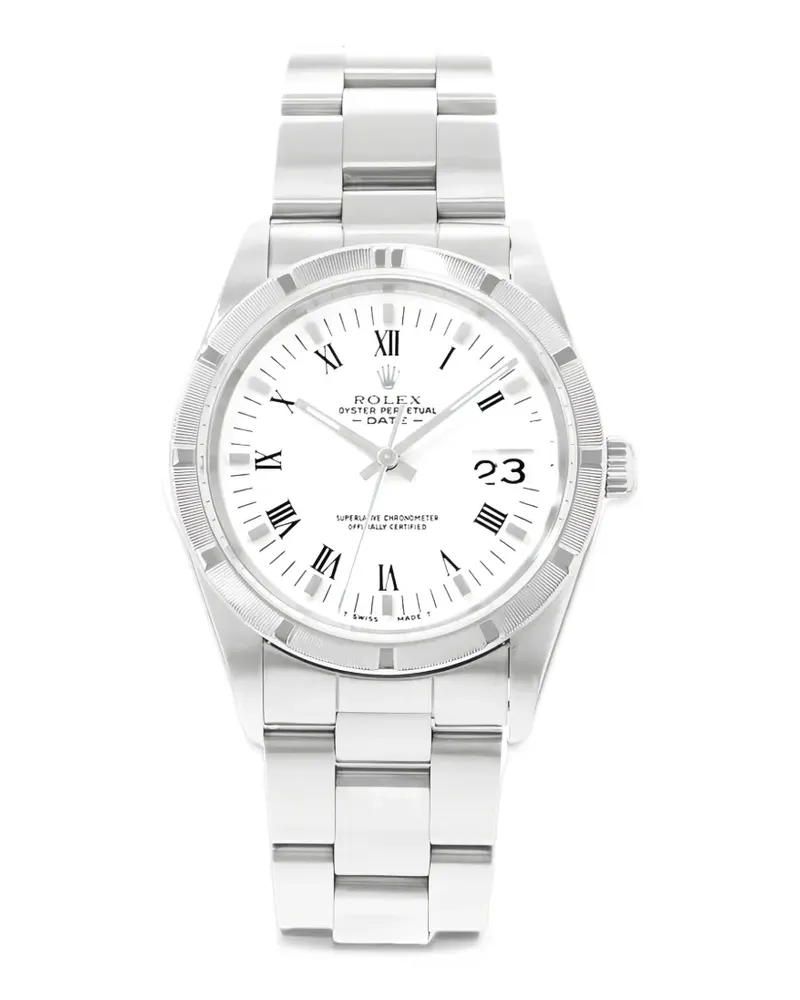 Rolex Oyster Perpetual Date 34mm watch - Weiß Weiß