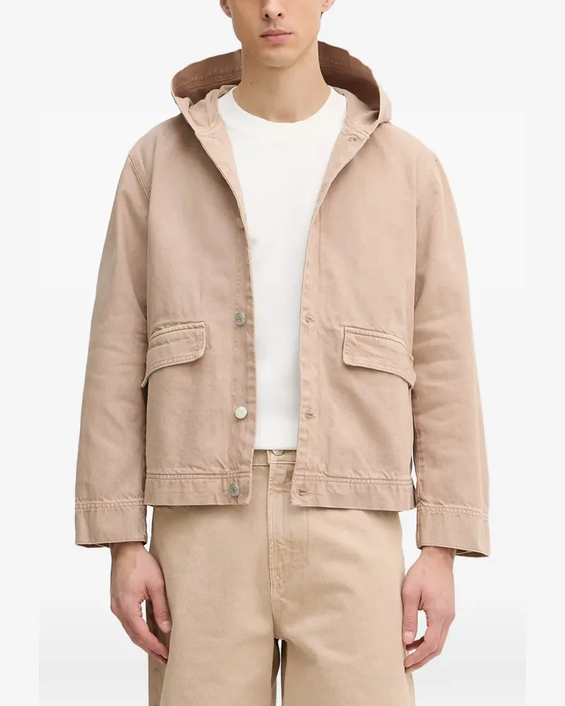 Marc O'Polo hooded denim jacket - Nude Nude