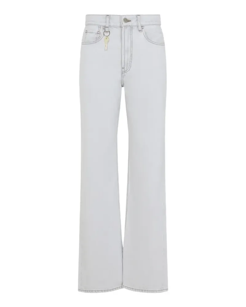 Carven key-charm straight-leg jeans - Grau Grau