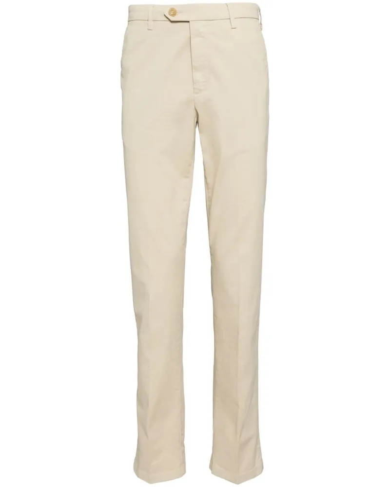 Canali Chino aus Gabardine - Nude Nude