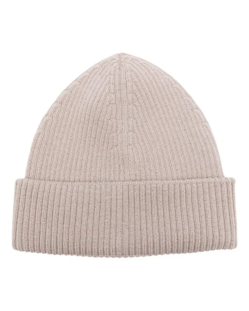 Our Legacy ribbed beanie - Nude Nude