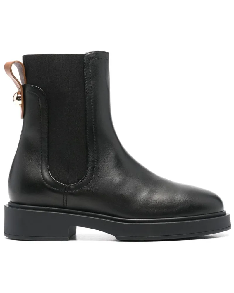 Furla Sfera Stiefel 40mm - Schwarz Schwarz