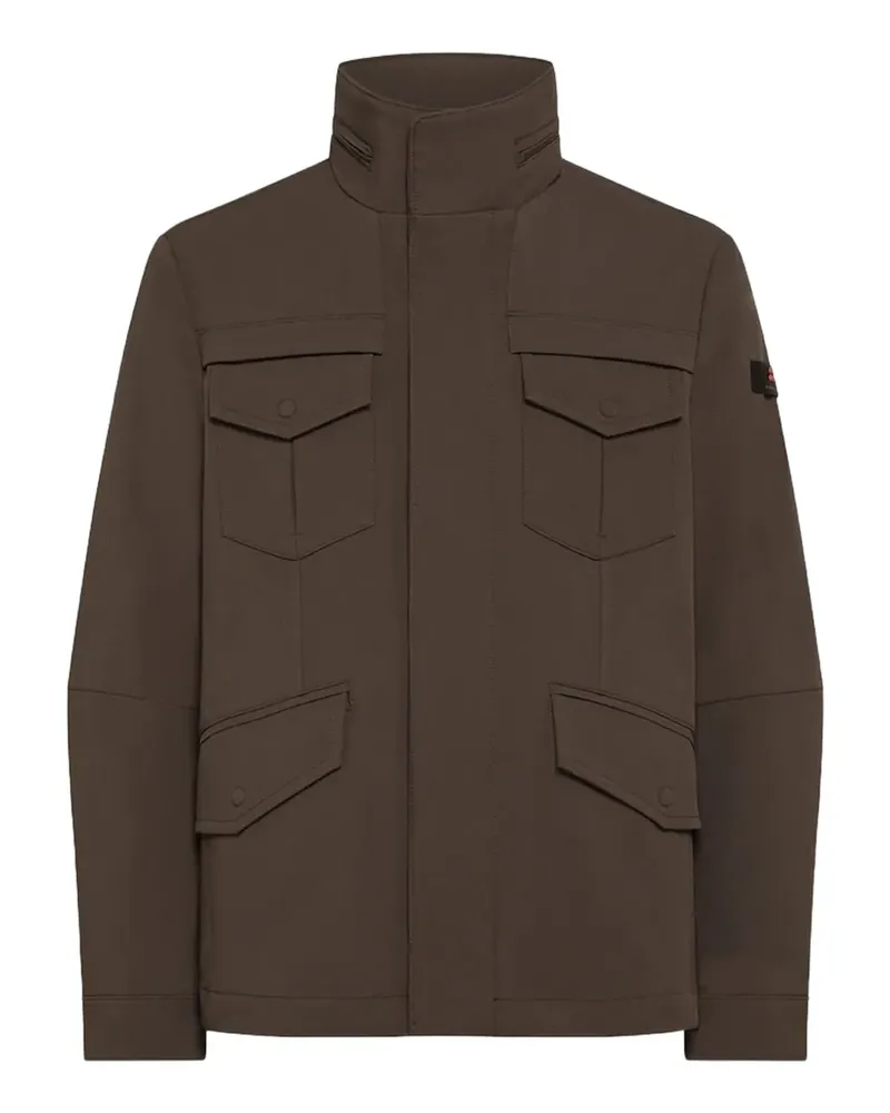 Peuterey Jacke mit Klappentasche - Braun Braun