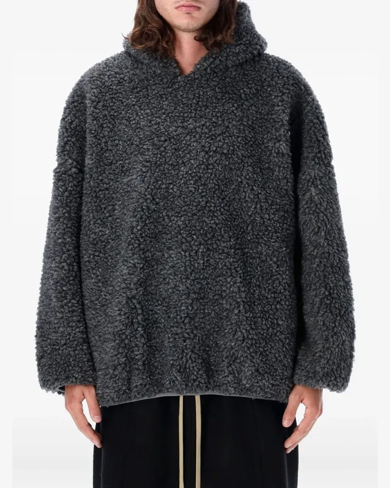 Fear of God Hoodie aus Faux Shearling - Grau Grau