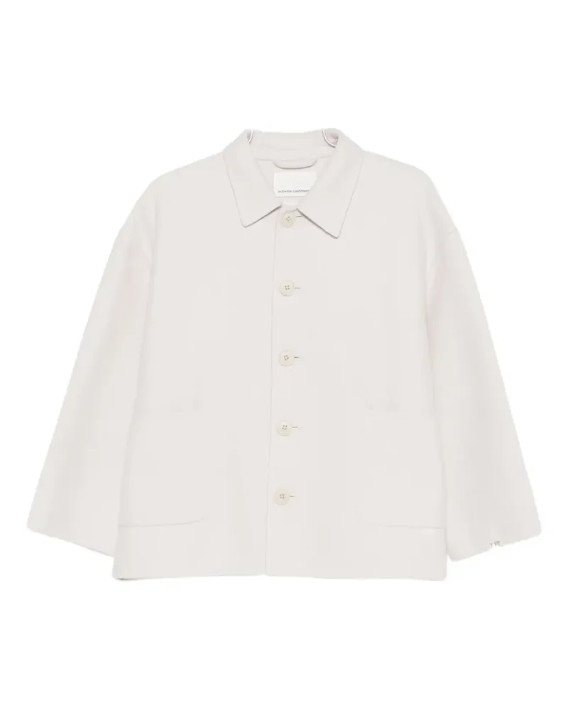 extreme cashmere pocket maker coat - Nude Nude