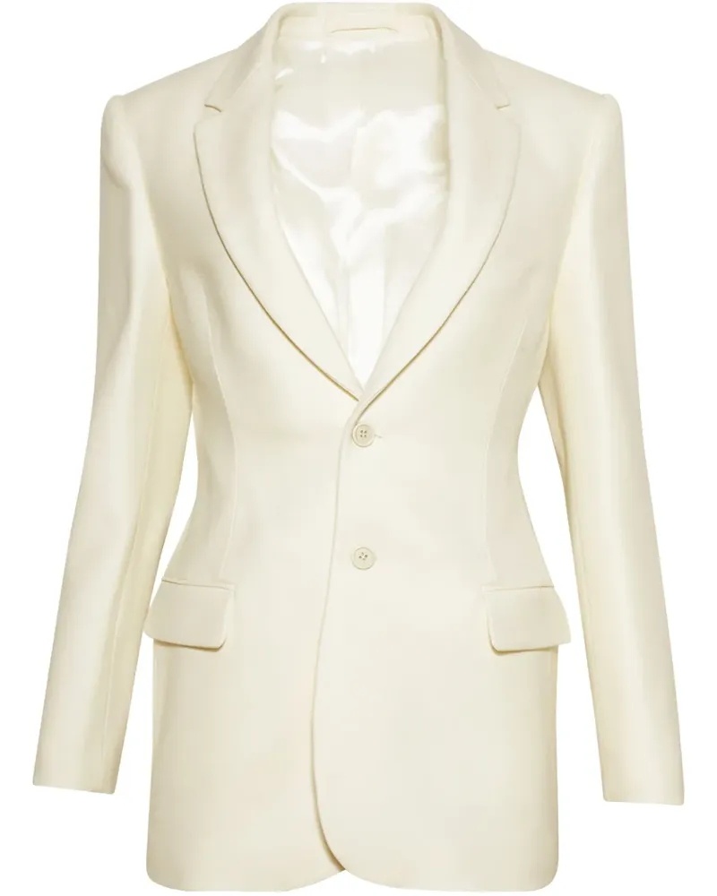 WARDROBE.NYC Contour Blazer - Weiß Weiß