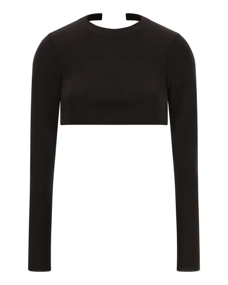 Tom Ford crew-neck backless top - Braun Braun