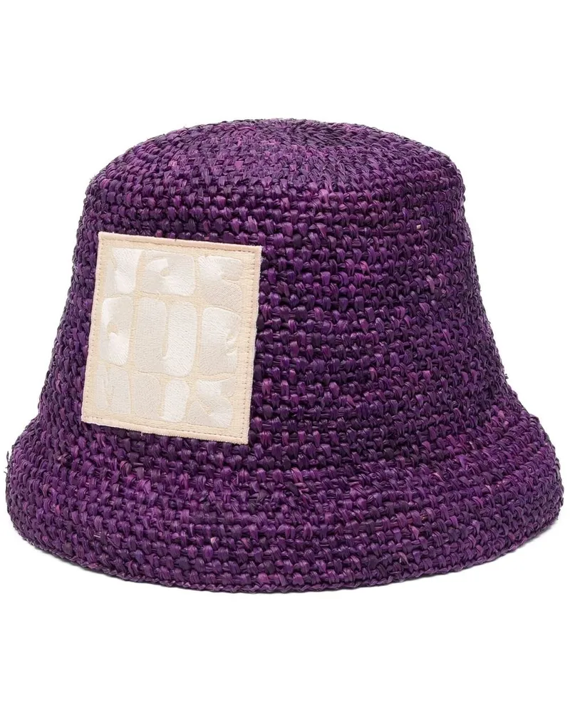 Jacquemus Le Bob Ficiu Fischerhut - Violett Violett