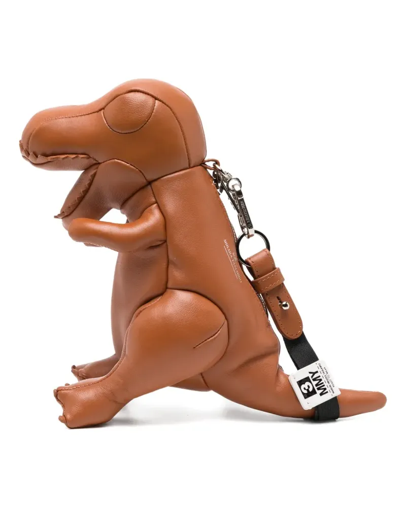 MIHARAYASUHIRO T-Rex Schultertasche - Braun Braun
