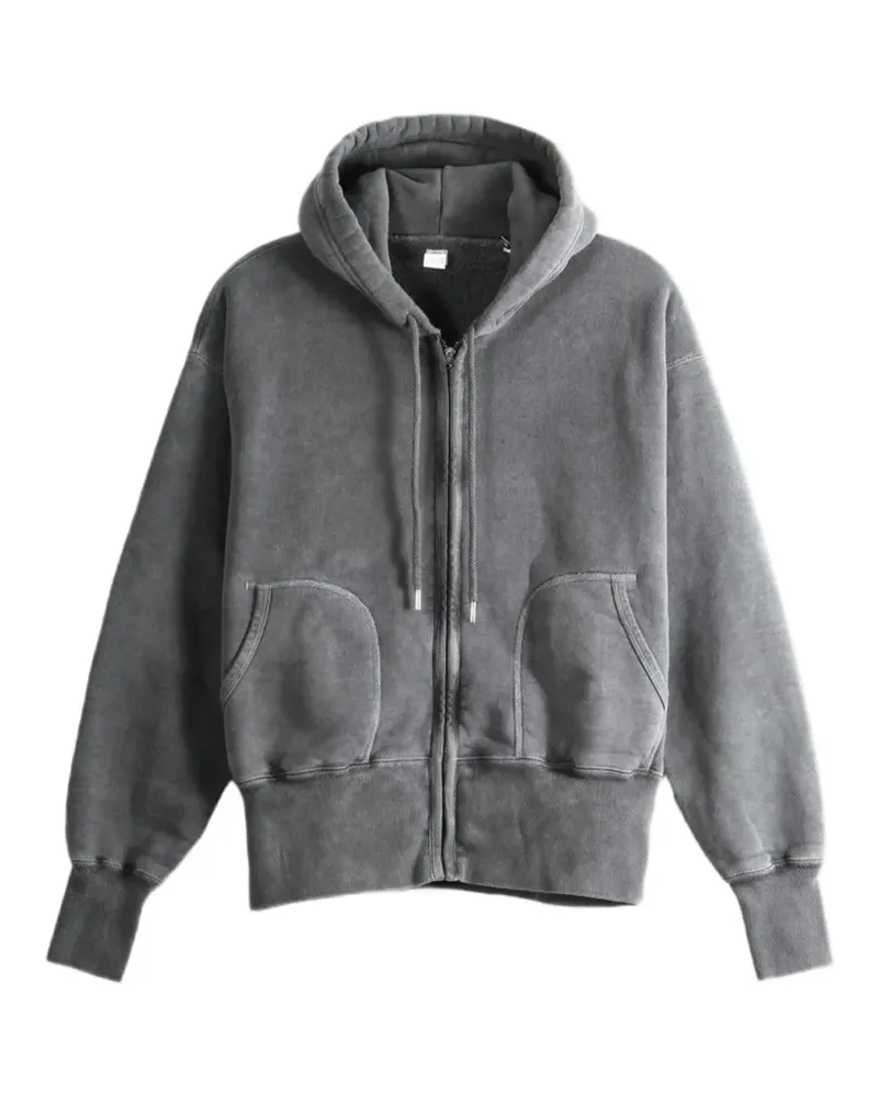 Taiga Takahashi LOT.615 Kapuzenjacke - Grau Grau