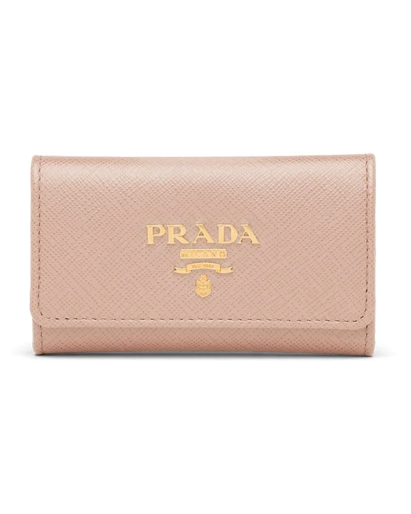 Prada Schlüsseletui mit Klappe - Rosa Rosa