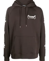 Études Studio Racing Paris Hoodie Braun