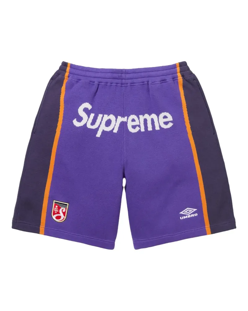 Supreme Being x Umbro® Knit Soccer "SS25 - Purple" Shorts - Violett Violett