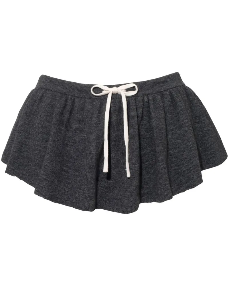 Cashmere In Love Windy Minirock - Grau Grau