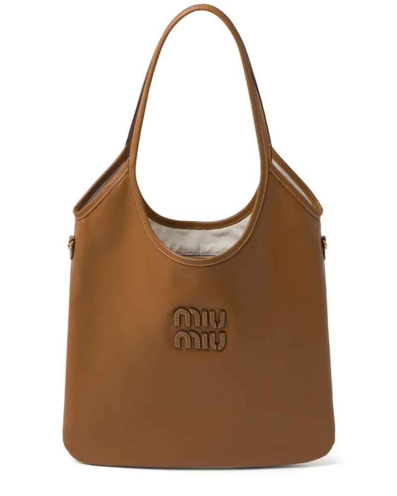 Miu Miu IVY Handtasche - Braun Braun