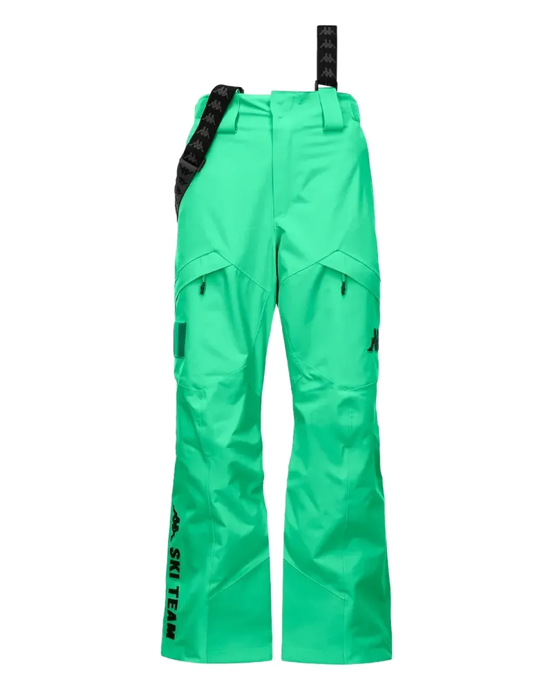 Kappa Skihose mit Logo-Detail - Grün Grün