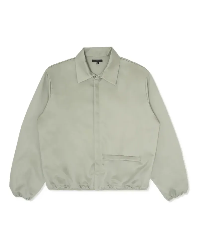 Lady White Co. point-collar twill jacket - Grün Grün