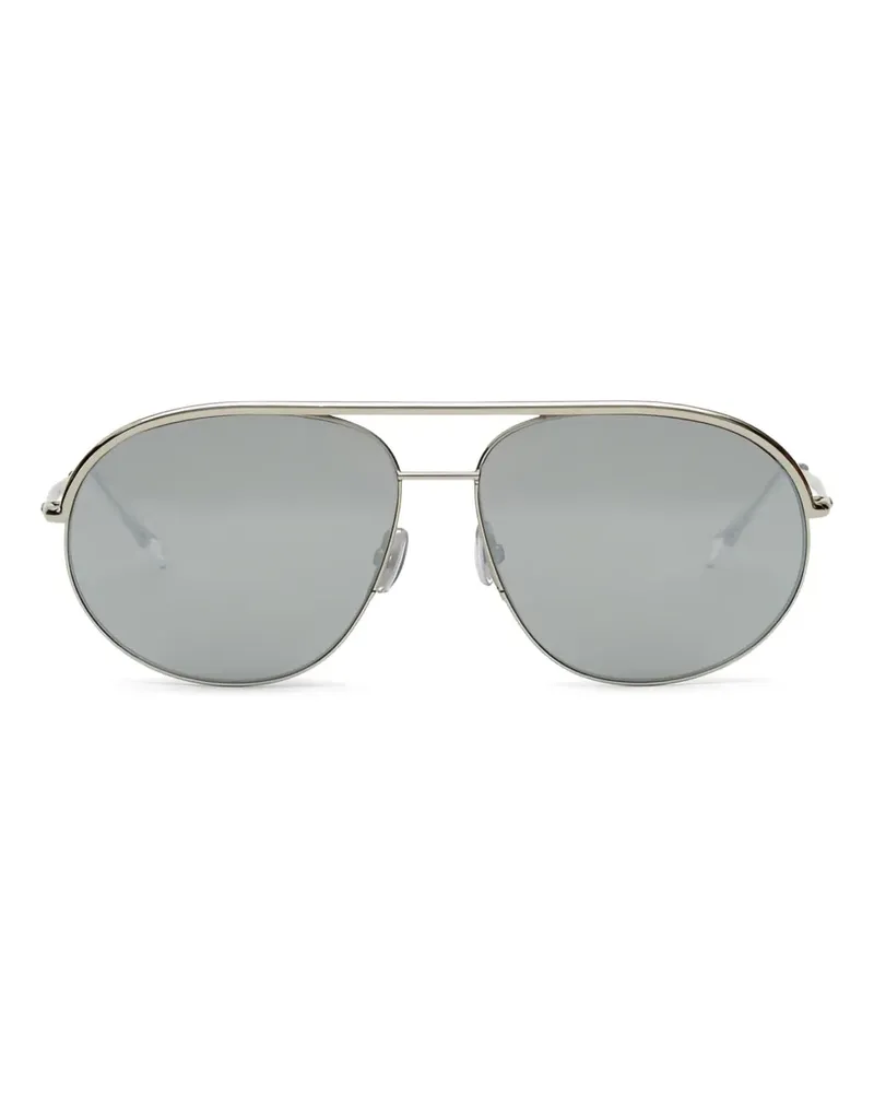 Isabel Marant Getönte Pilotenbrille - Silber Silber