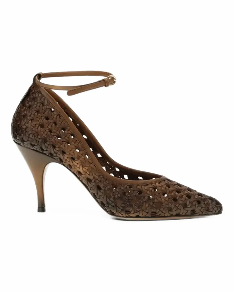 Miu Miu Gewebte Pumps - Braun Braun