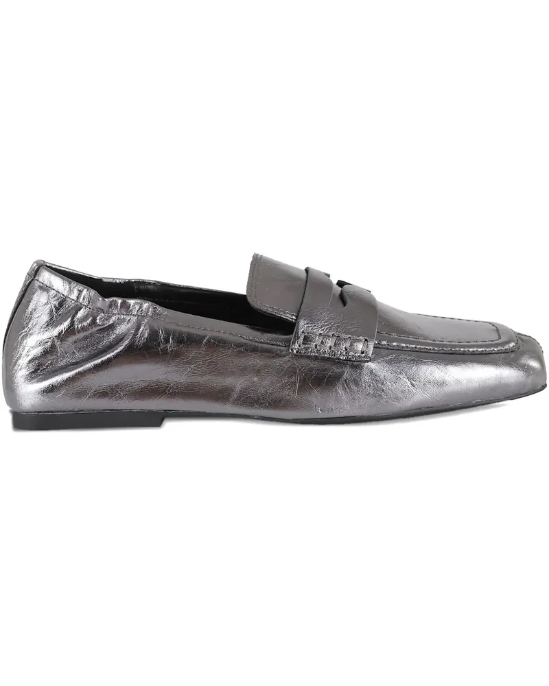 ash metallic mules - Silber Silber