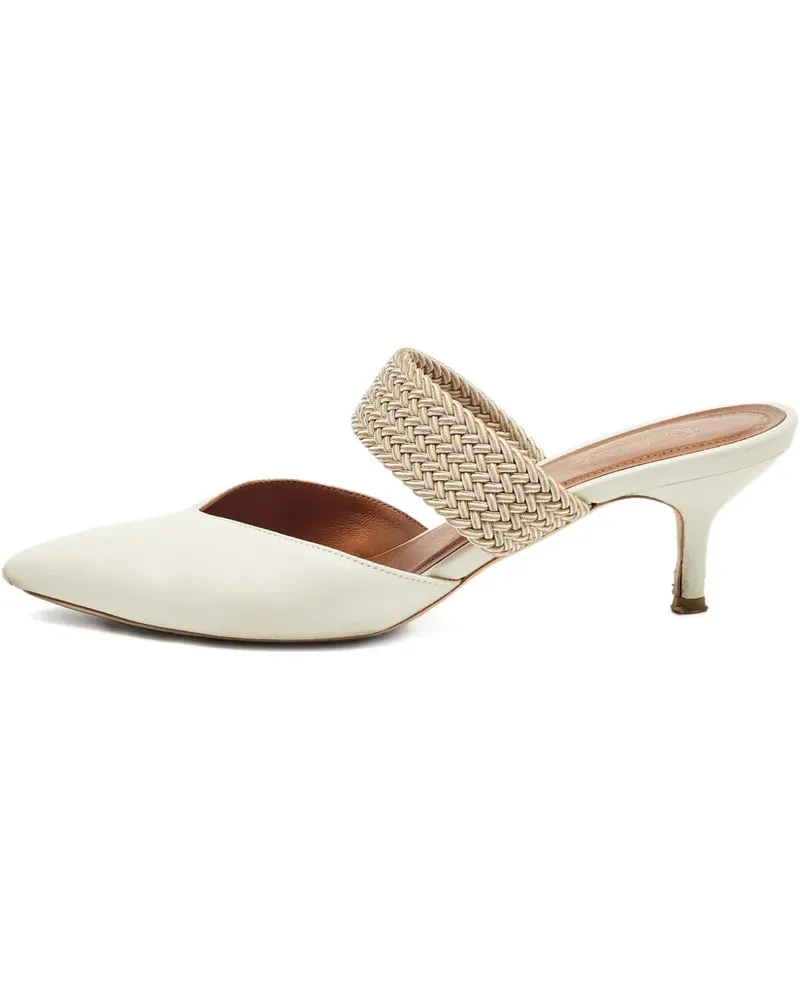 Malone Souliers Pre-owned Mules 60mm - Weiß Weiß