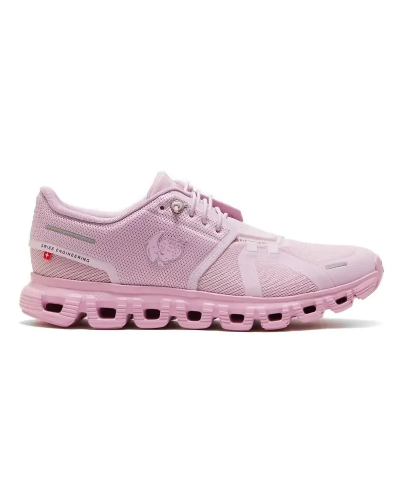 ON Cloud 6 SHF lace-up sneakers - Rosa Rosa